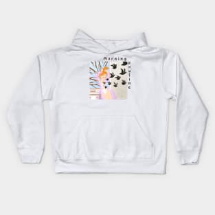 Morning Routine Kids Hoodie